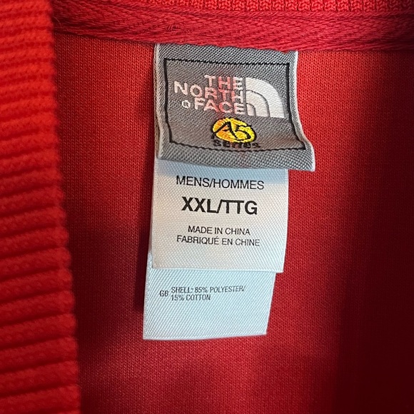 The Northface track jacket. Red with gold strip. Size XXL - Picture 3 of 6